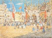 Maurice Prendergast St. Mark Venice oil painting reproduction